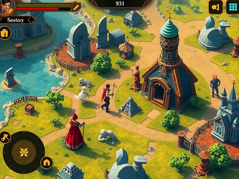 Mysore Arcane Adventures world map showing diverse regions