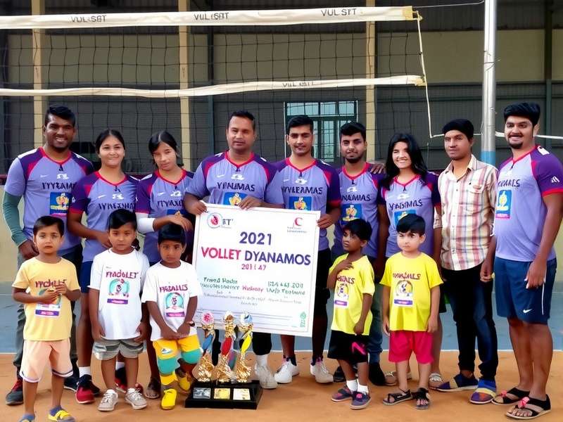 Hyderabad Volley Dynamos community outreach program with children
