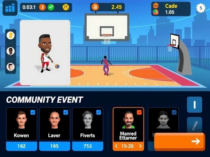 Fast Break Frenzy India character customization screen