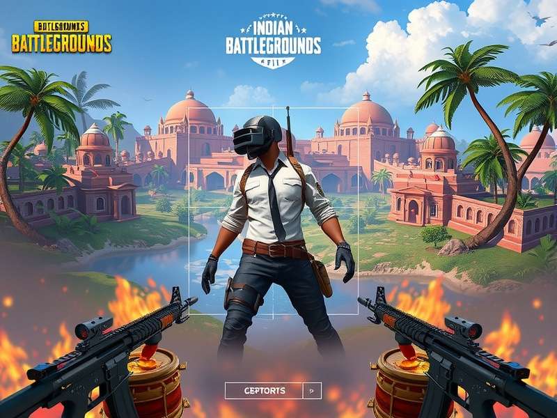 Indian Battlegrounds character customization options
