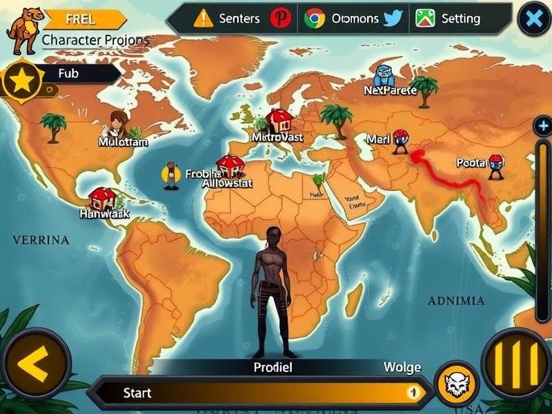 Naan Explorer S Pride world map showing diverse regions