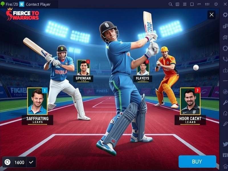 Fierce T20 Warriors esports tournament scene with competitive players