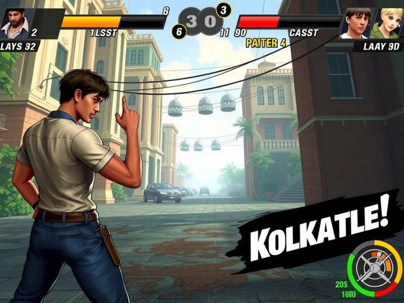 Kolkata Killers gameplay screenshot showing character in urban environment