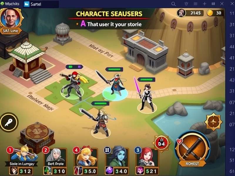 Character selection screen showing diverse roster in Margao Marauders Glory Seekers