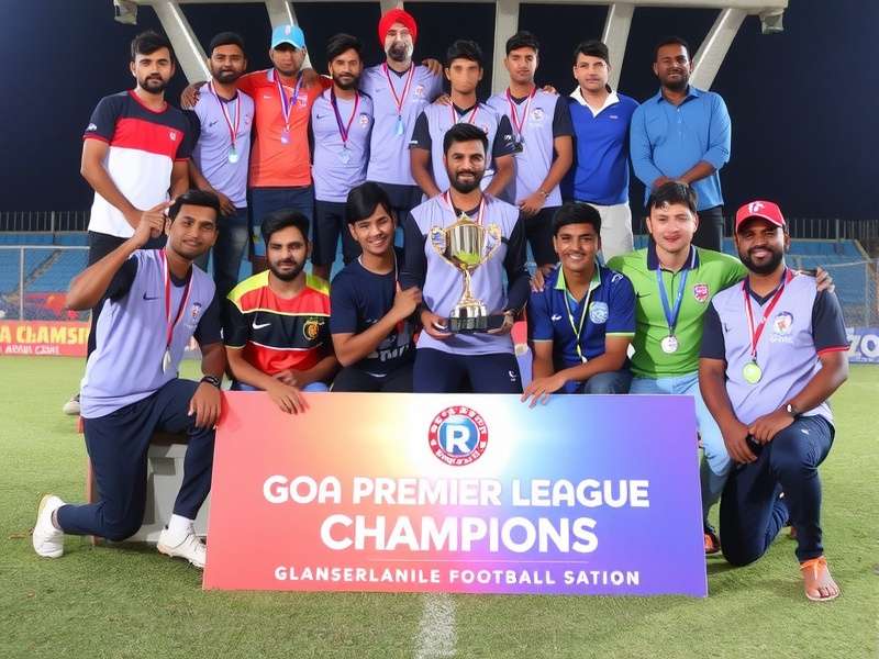 Goa Premier League Champion team jerseys and logos
