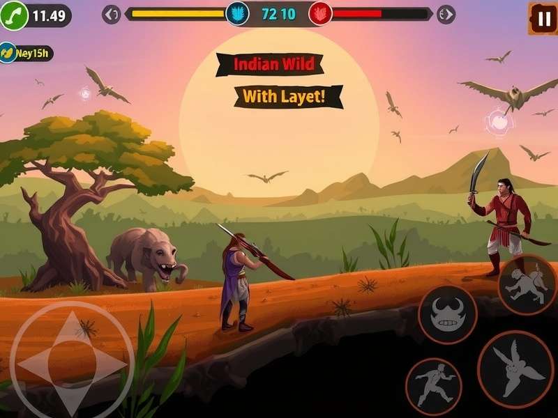 Carnage Frenzy Indian Wilds character progression interface