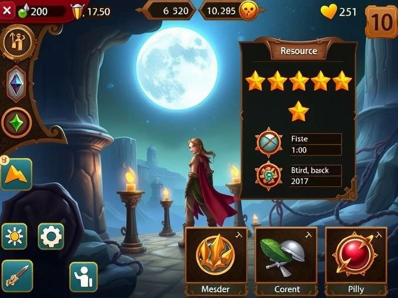 Mystic Hero Odyssey character customization screen