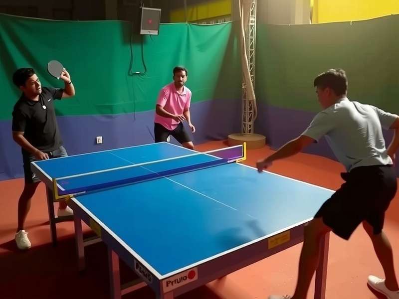 Early Lotus Ping Pong Victor tournament in India