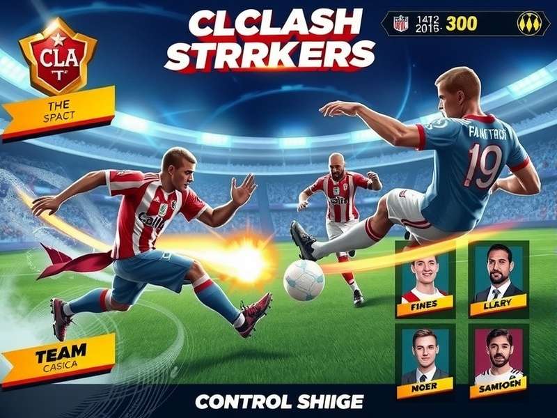 CL Clash Star Strikers customization options showing team and player personalization