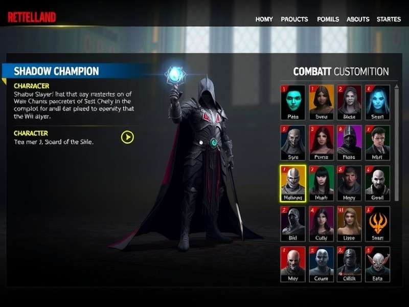 Shadow Slayer Champion Combat Interface