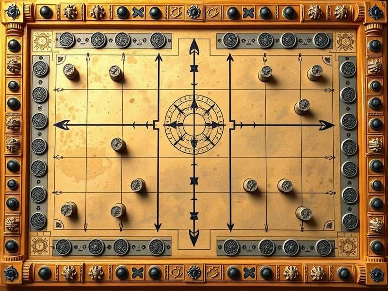 Detailed diagram showing movement patterns in Belur Temple Puzzle King