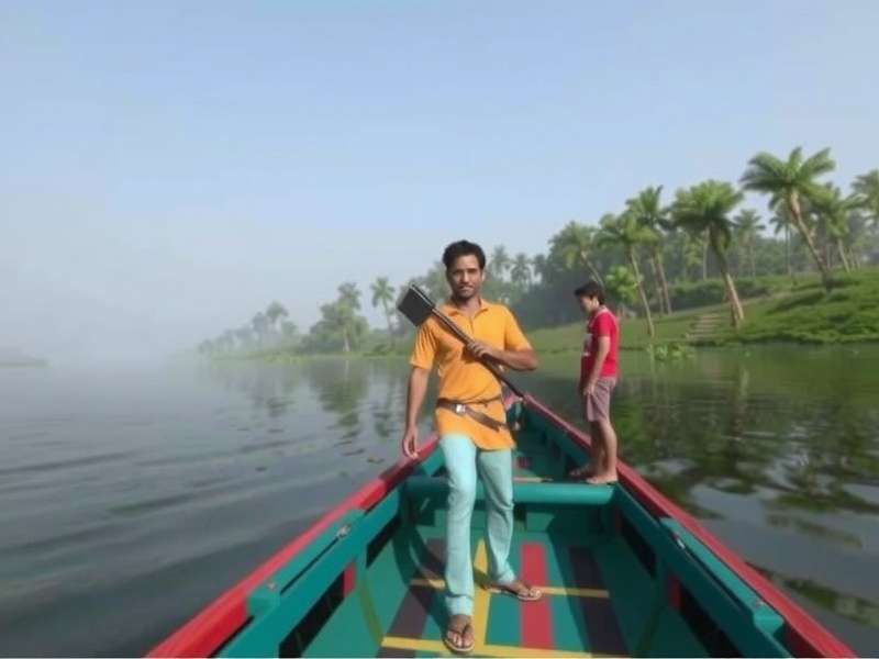 Brahmaputra Expedition gameplay screenshot showing river navigation
