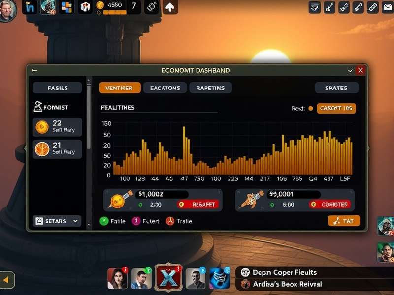 Prosperity Pathfinder strategy planning interface