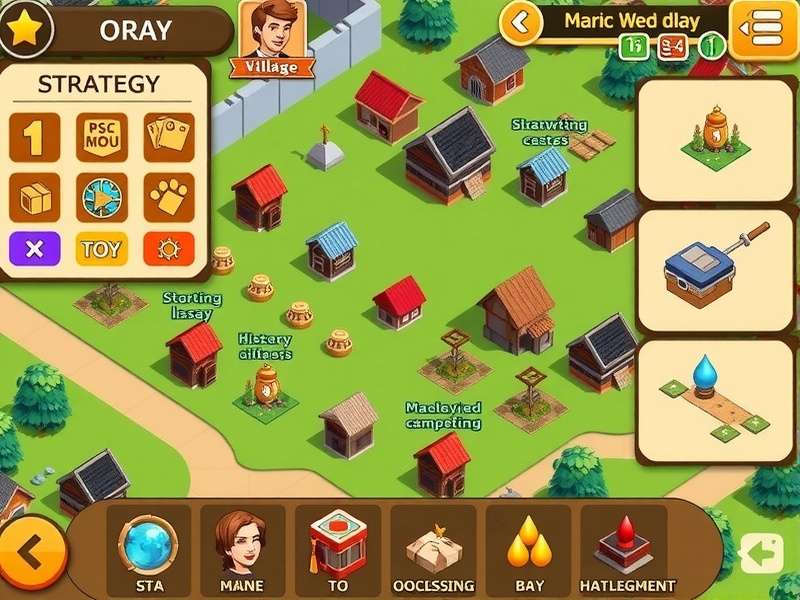 Township Village Tales strategy guide infographic