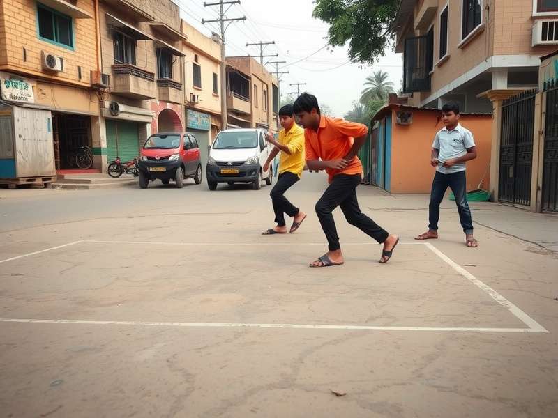 Historical evolution of street cricket in India