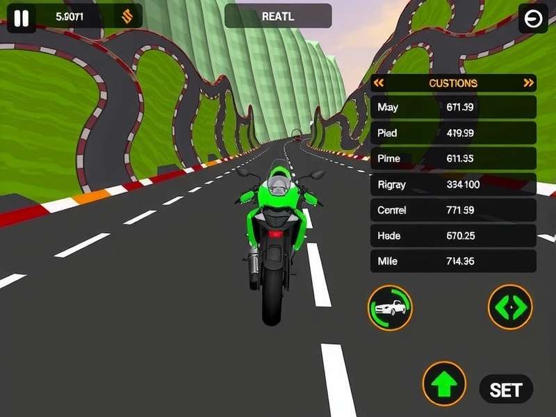 Helix Race India control interface and customization options