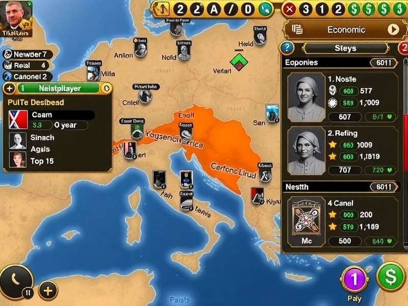 Camel S Dominant Force economic management interface