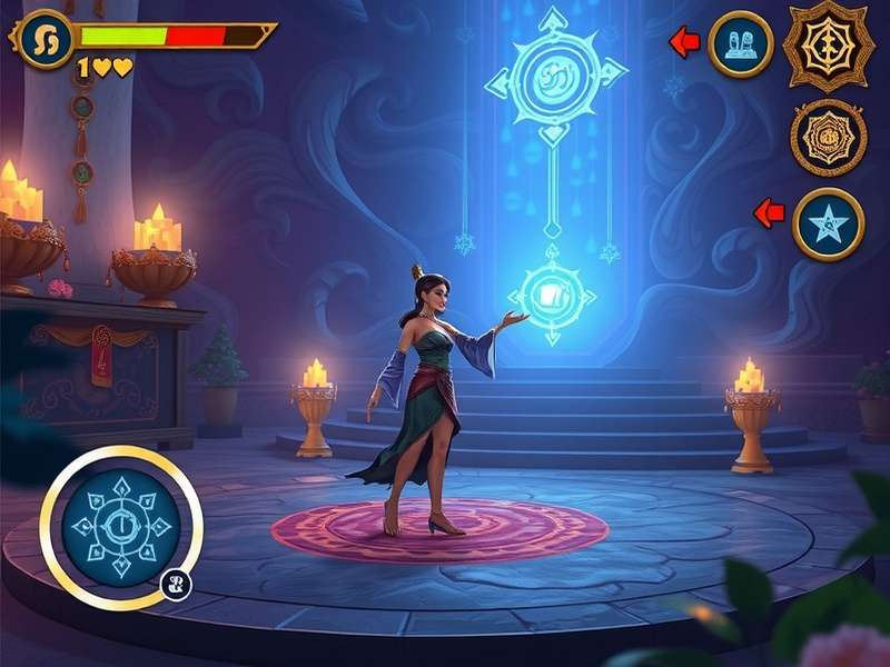 Character from Mystic Wisdom Odyssey demonstrating wisdom-based abilities