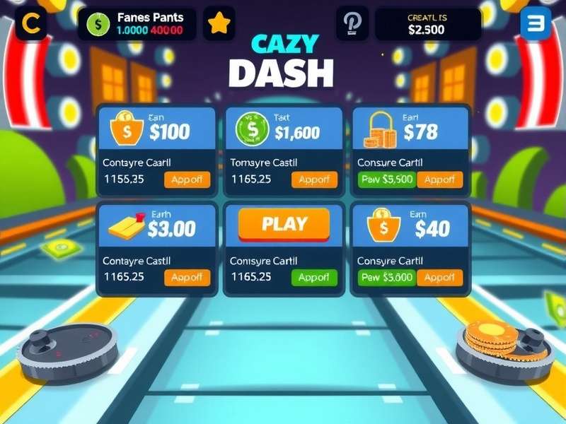 Crazy Cash Dash tournament strategy and risk management