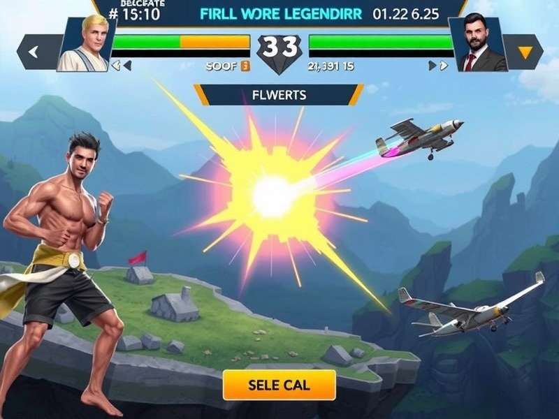 Chandigarh Legendary Fight gameplay screenshot showing combat mechanics