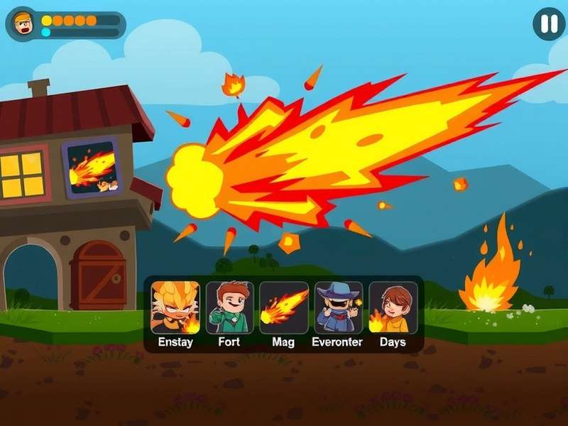 Inferno Blast character progression interface