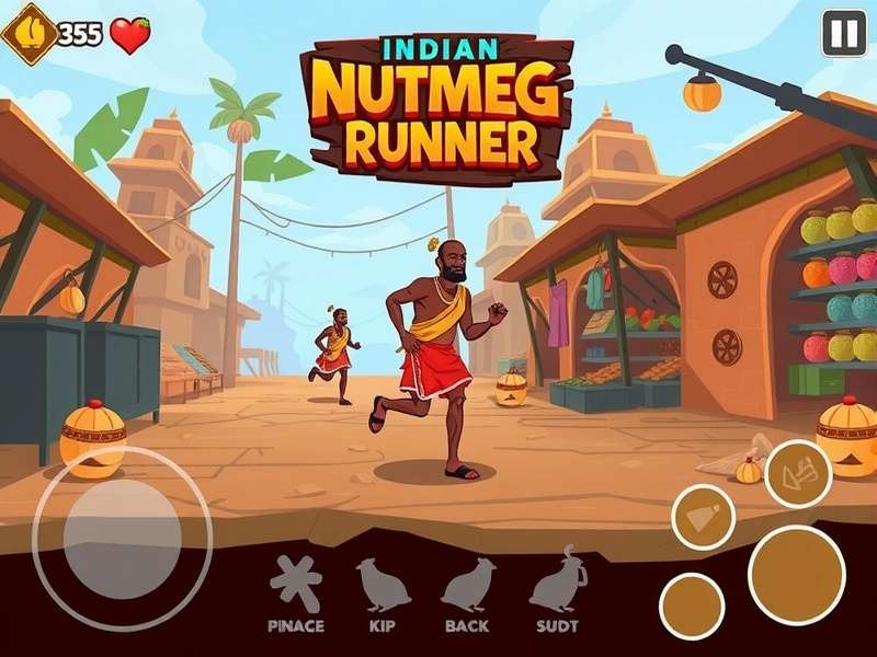 Indian Nutmeg Runner character customization screen