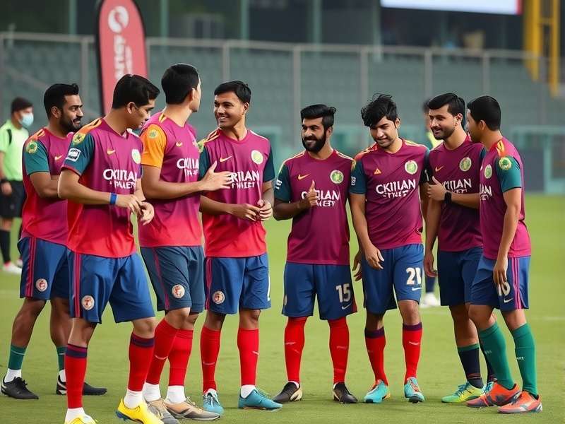 Indian FIFA Gladiators receiving awards