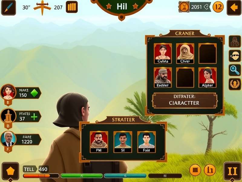 Naan Supreme Leader gameplay screenshot showing strategic interface