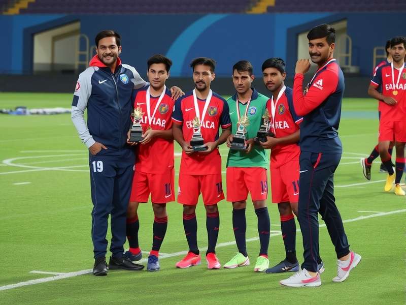 Indian FIFA Gladiators competing in tournament