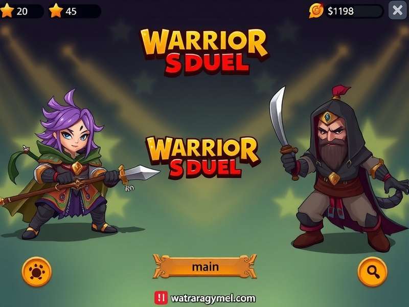 Warrior S Duel Character Selection Screen