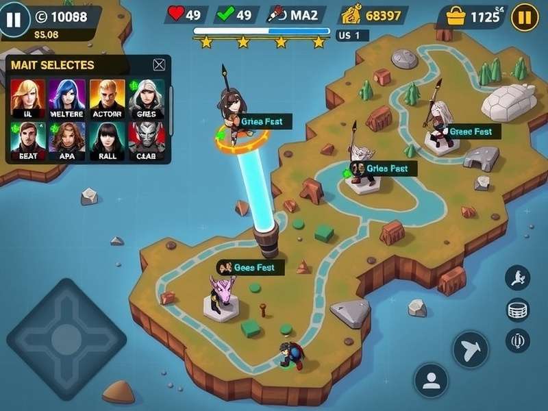 Free Fire Avengers Battle character selection screen showing diverse heroes