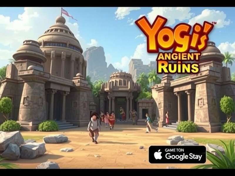 Yogi S Ancient Ruins Gameplay Screenshot