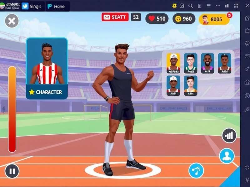 Athletics Hero Goa Gameplay Screenshot