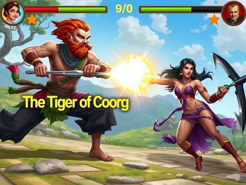 Namma Games development team working on Karnataka Combat King
