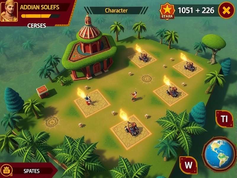 Karnataka Warrior Rivals strategy map showing tactical positions