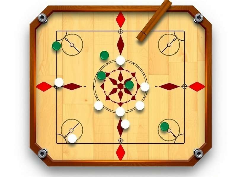 Professional Carrom Elite Whiz gameplay setup