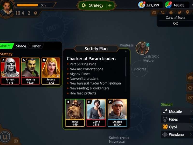 Naan Supreme Leader strategy planning interface