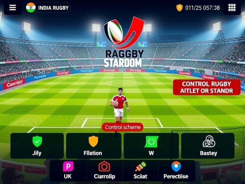 India Rugby Stardom gameplay screenshot