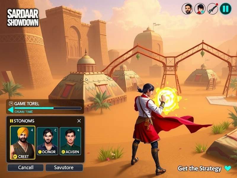 Sardaar Showdown battle strategy illustration
