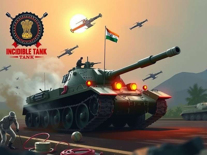 Incredible India Tank gameplay screenshot