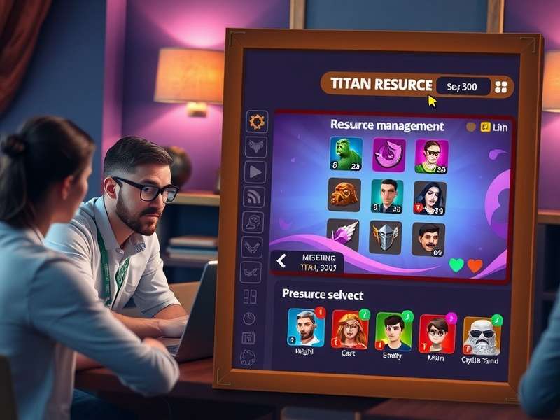 Titan Crush Legend development team working on game design
