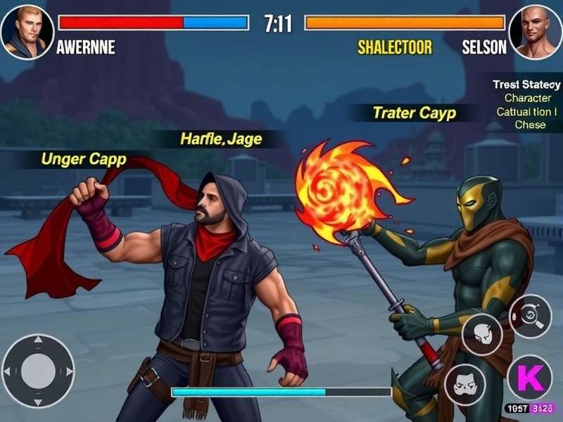 Marvel Mace Protector character selection screen