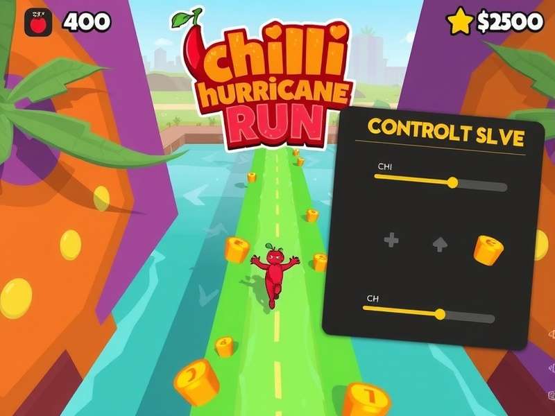 Chilli Hurricane Run control scheme illustration