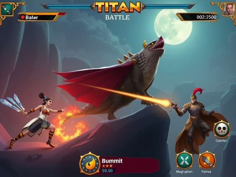 Desi Titan Clash character selection screen