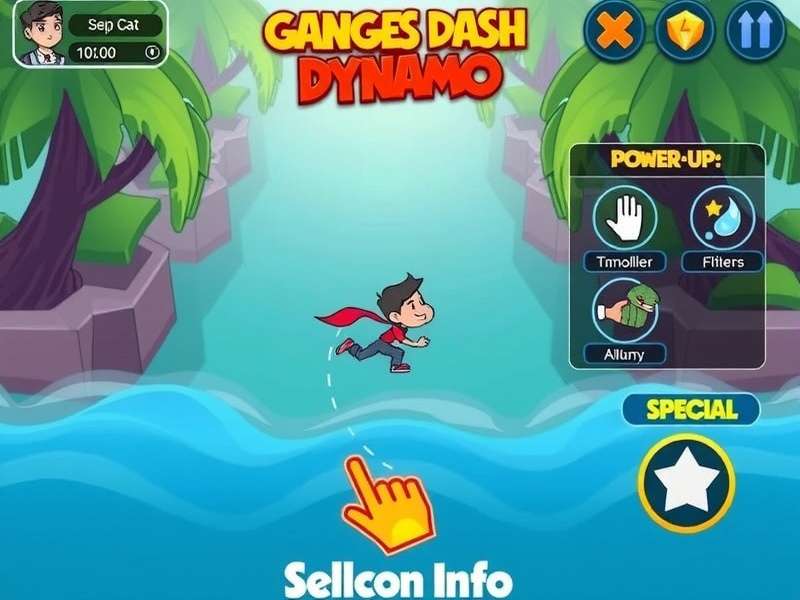 Ganges Dash Dynamo power-ups and special items