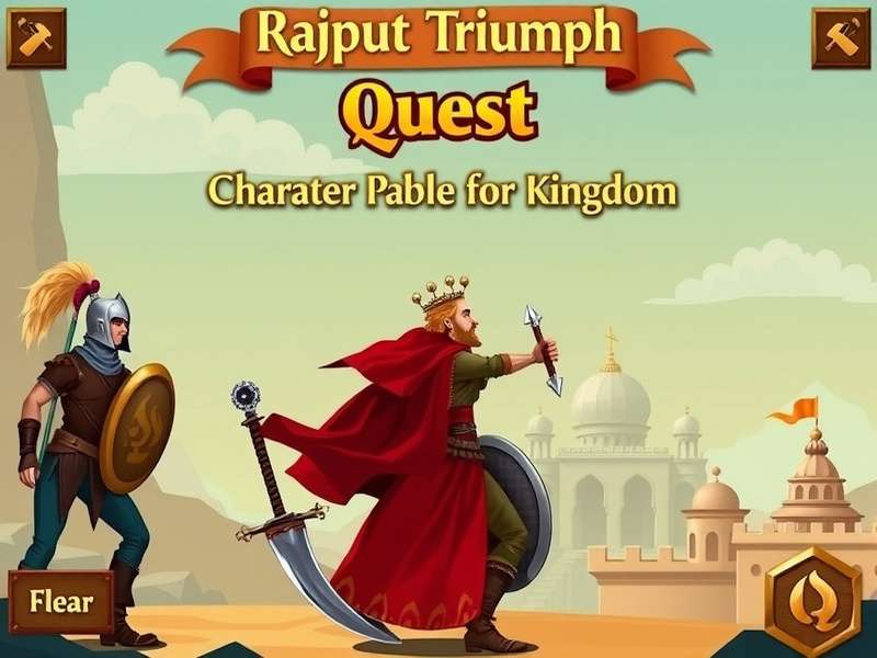 Rajput Triumph Quest kingdom management interface