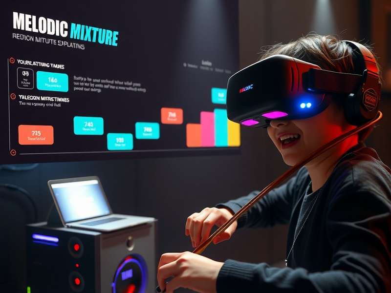 Melodic Mixture development timeline visualization