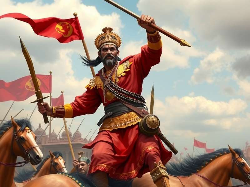 Battles of Prithviraj S Mace Warlord Map showing battles of Prithviraj S Mace Warlord