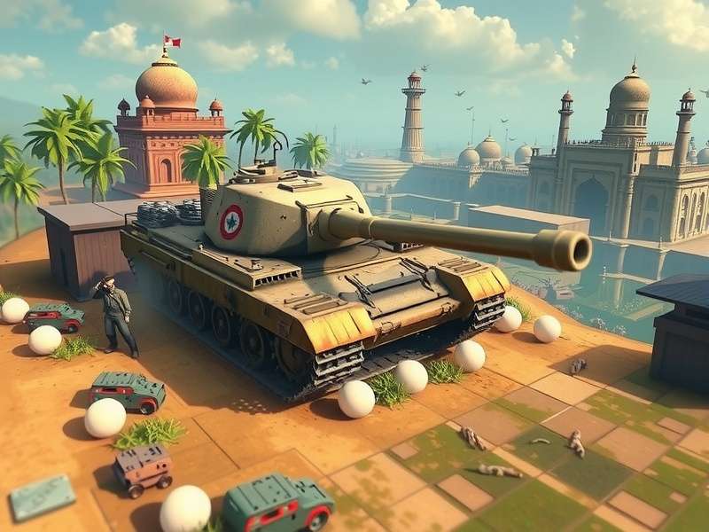 Incredible India Tank strategy illustration