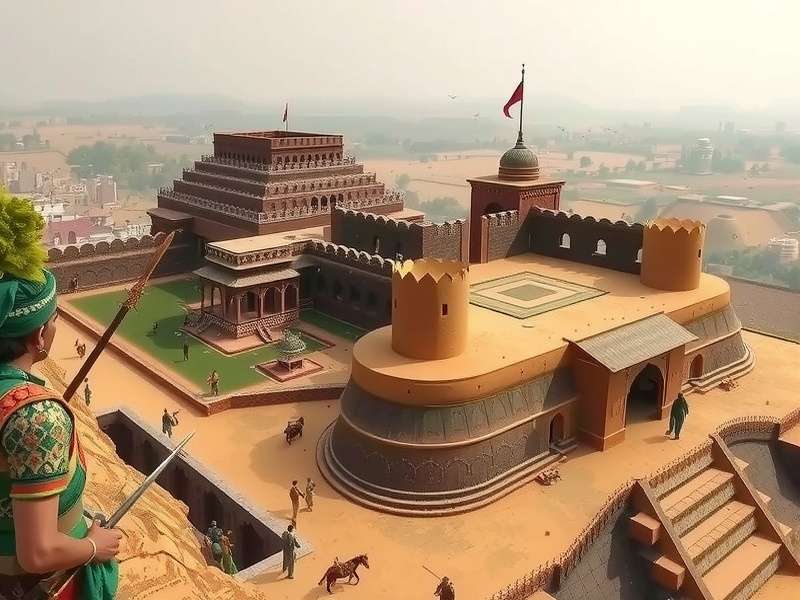 Detailed architectural features of Chitradurga Fort